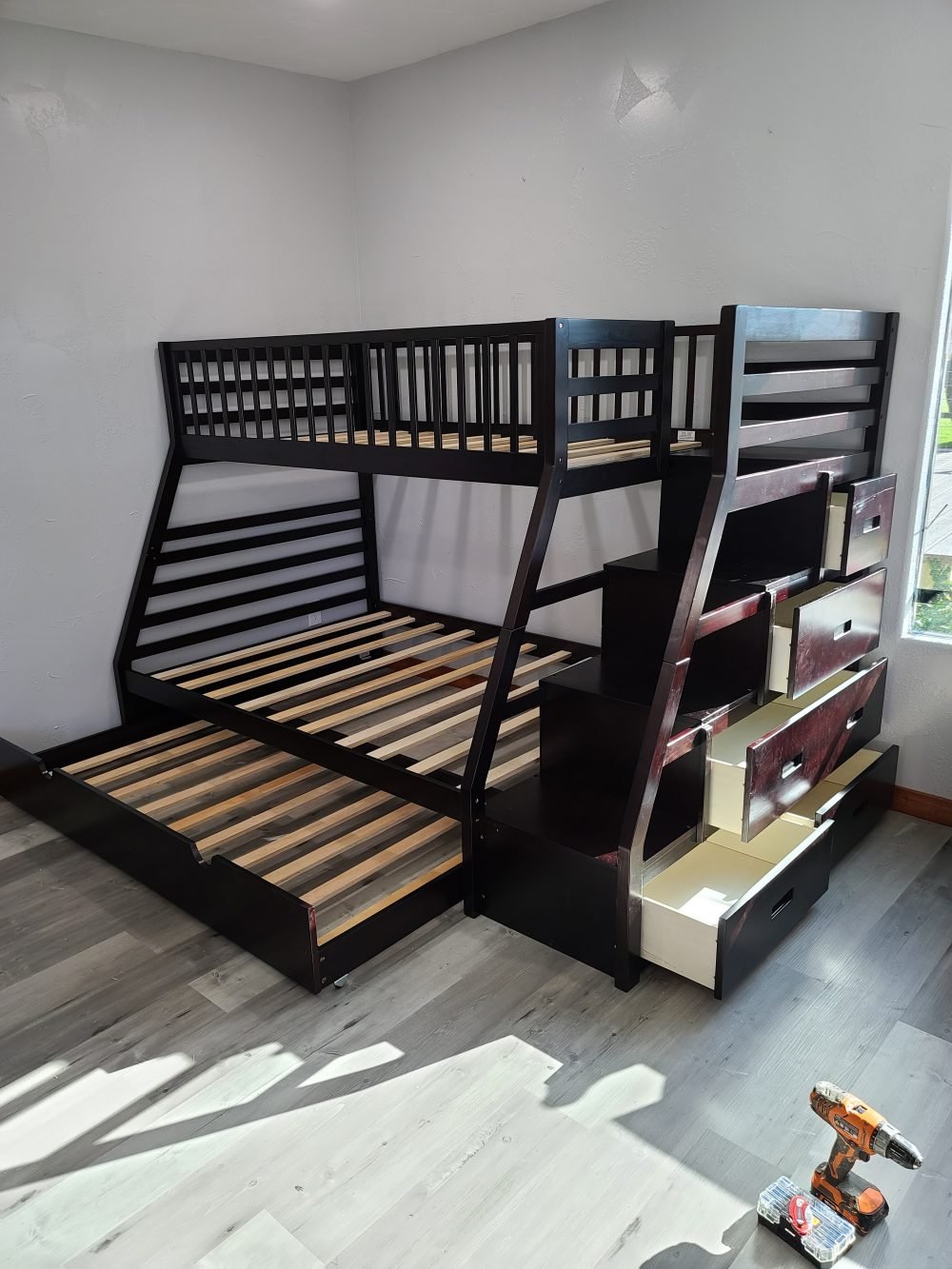 Alejandra Twin / full  with Trundle twin
