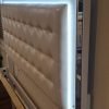 Item B2115 White bed broom set 5 pc king only Available