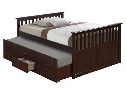 Captains Bed  B0219 Full/twin 3 Drawers