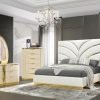 Item Italian Bed room set  Ivory color queen & king