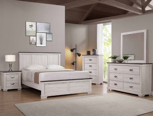 SETB8180 LEIGHTON BEDROOM LEIGHTON BEDROOM SET 5 PC