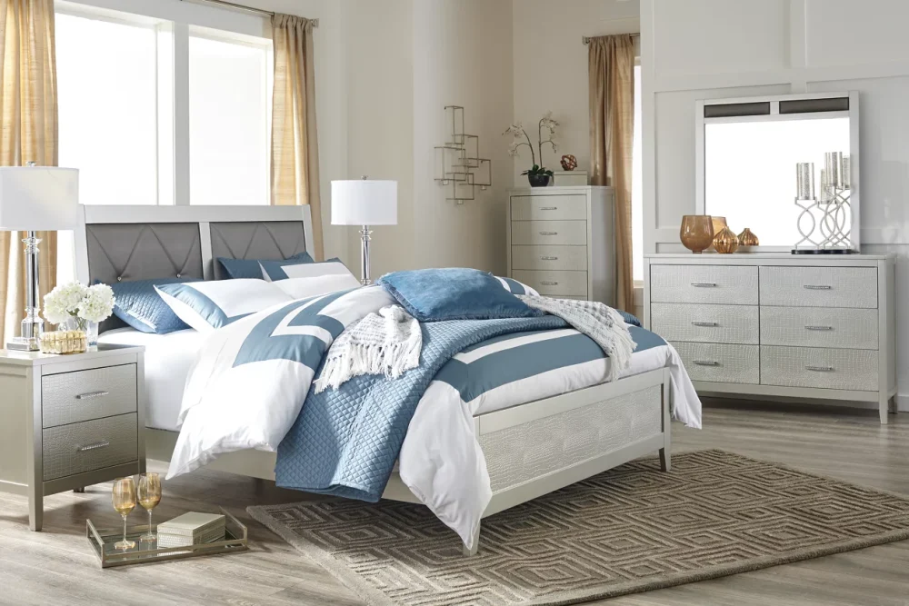 B930 Silver bedroom set 5 pc