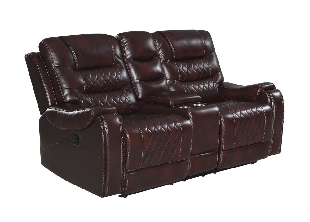 Cowboy 3 pc Recliner set Brwon
