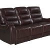 Cowboy 3 pc Recliner set Brwon