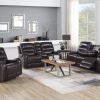 Cowboy 3 pc Recliner set Brwon