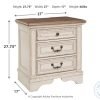B743 bedroom set 5 pc Queen or king
