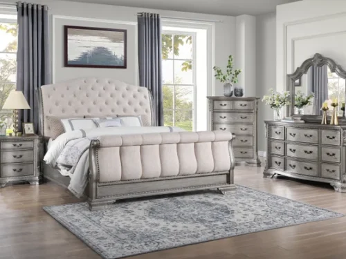 Item Name: B1010 Bedroom set 5 pc Queen or king