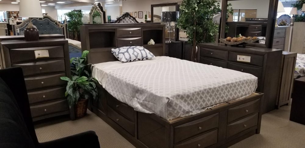 SETB4275 EMILY STORAGE BEDROOM GREY