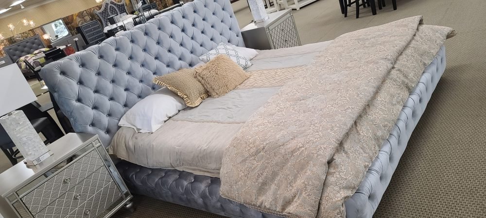 Dream Gray Platform Bed - Queen, King
