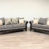 2451 - Sofa and Loveseat (Gray)