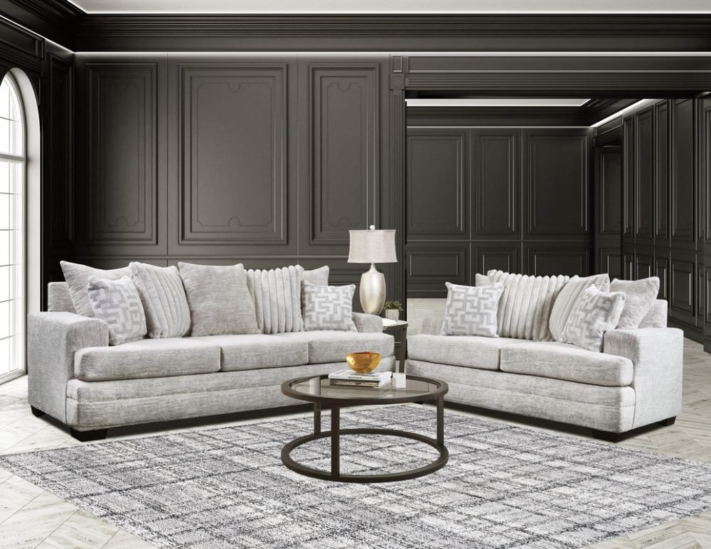 2675-07 OYSTER Sofa & Loveseat Set