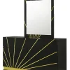 B58 Zenia (Black/Gold) Queen or king 5 pc