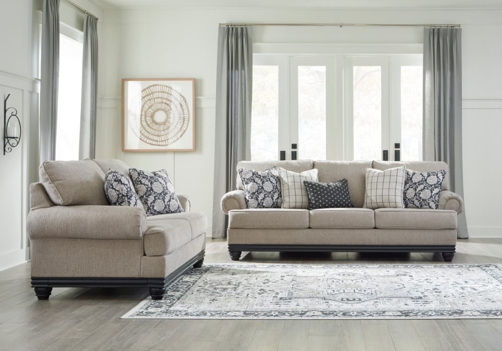 Ashley 387-04 Oversized Sofa & Loveseat Set