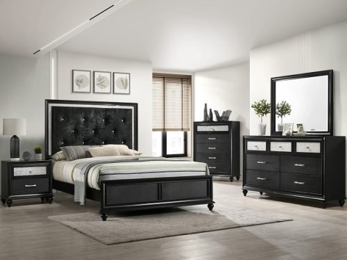 SETB4398 LILA BLACK king or queen