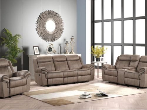 Andres Brown - 3pc Reclining Living Room Set