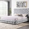 Dream Gray Platform Bed - Queen, King