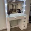 GLAM1- White Vanity