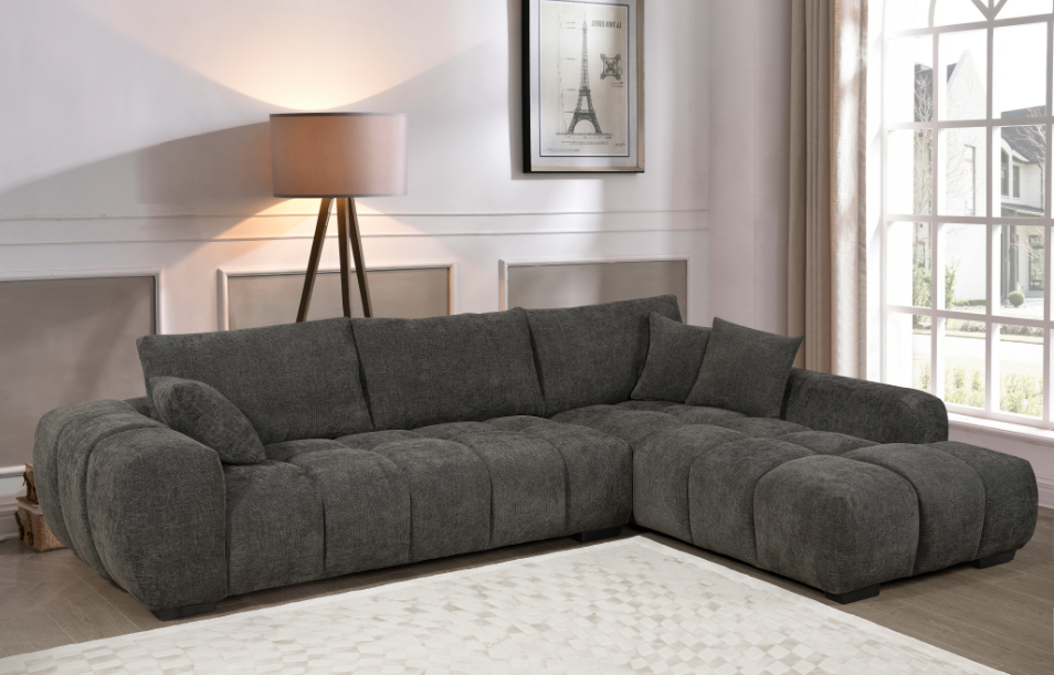 Manhattan - Dark Gray Sectional