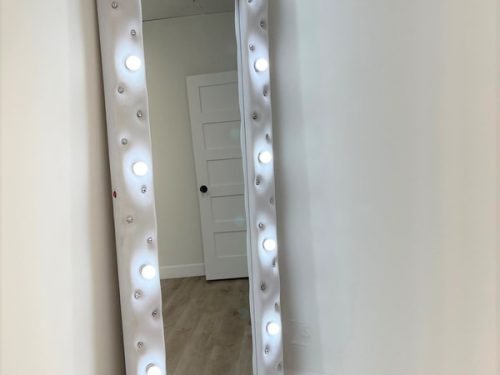 Princess White - Floor Mirror