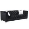 Prince - Black Sofa & Loveseat Set (2PC ONLY)
