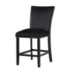 2220 Onyx - (FAUX MARBLE) Counter Height Table + 6 Chair Set