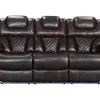Alexa Brown - 3pc Power Living Room Set