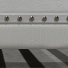 Luxor White Platform Bed Queen, King