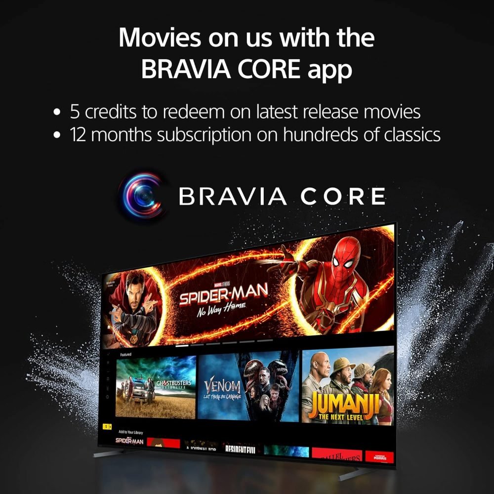 Sony 75 Inch Mini LED 4K Ultra HD TV X93L Series: BRAVIA