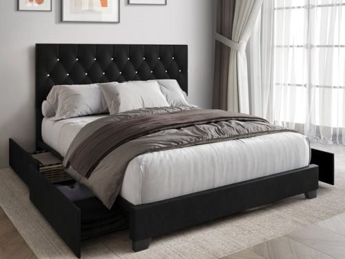 HH980 Platform Bed - Full, Queen, King