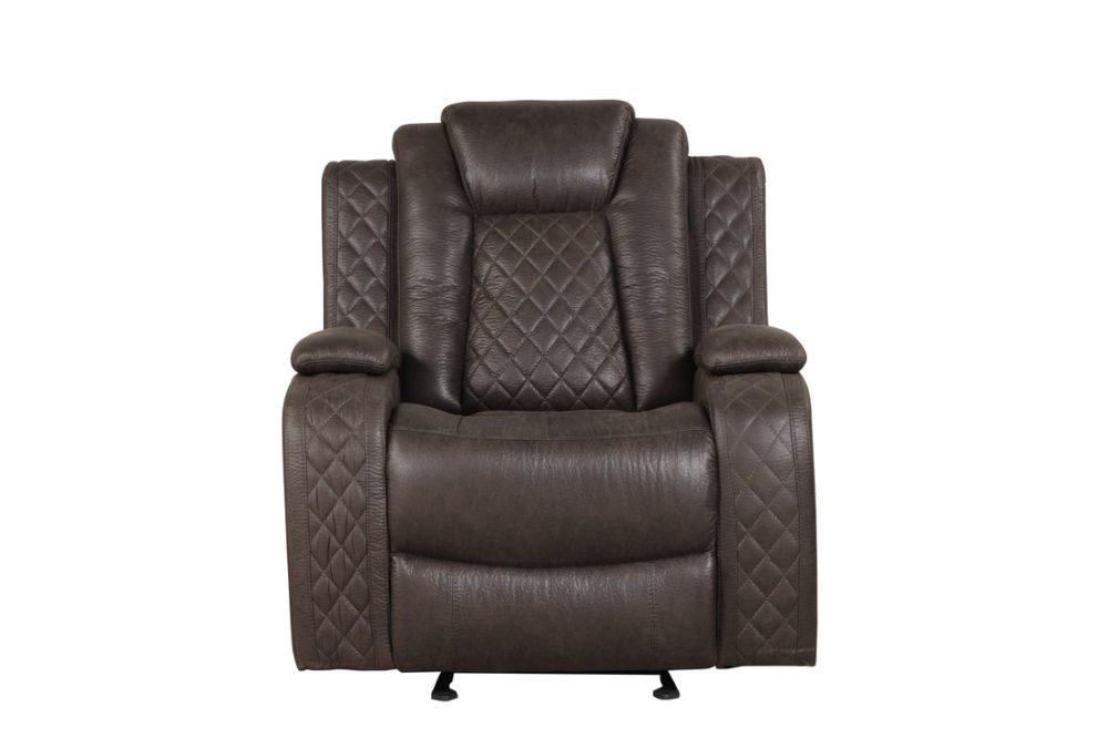 Milania.G Chocolate -Manual 3PC Reclining Set