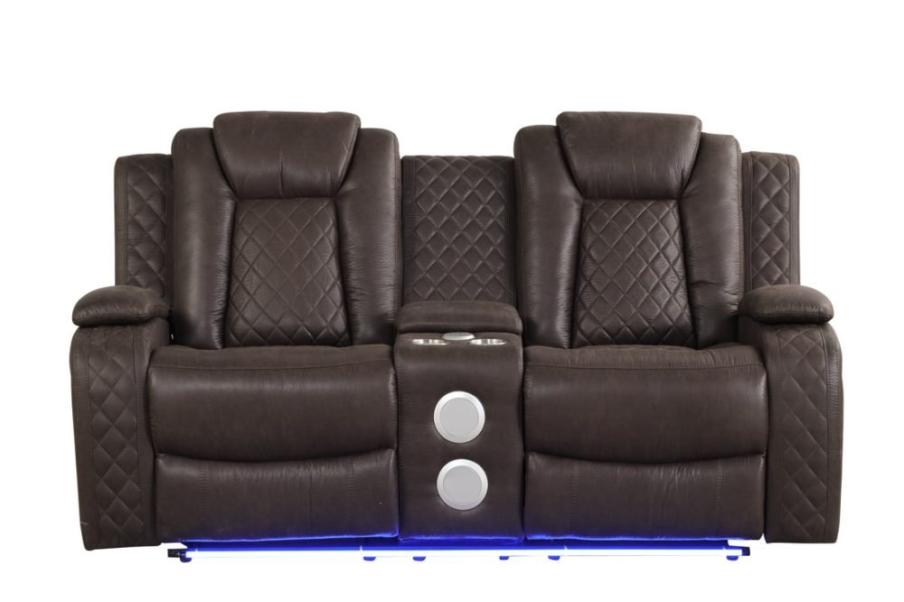 Milania.G Chocolate -Manual 3PC Reclining Set