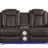 Milania.G Chocolate -Manual 3PC Reclining Set