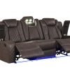 Milania.G Chocolate -Manual 3PC Reclining Set