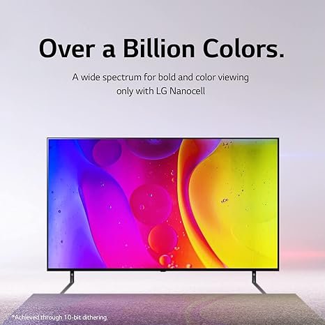 LG Smart TV 4K de 86'' Class NANO75 Series Alexa, Color Black