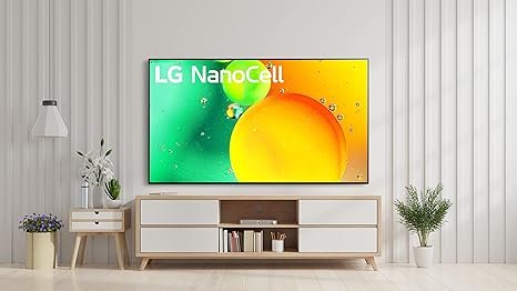 LG Smart TV 4K de 86'' Class NANO75 Series Alexa, Color Black