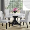 1320-54R-5P VARLEY/VANCE ROUND DINING GROUP