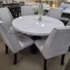 1320-54R-5P VARLEY/VANCE ROUND DINING GROUP
