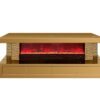 2025 TV STAND GOLD WIRELESS CHARGER SPOT LIGHT HEATER WITH 7 COLOR BLUETOOTH