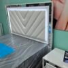 B1182 White Bedroom set 5 Pc King & Full