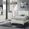 B1182 White Bedroom set 4 Pc King & Queen & Full