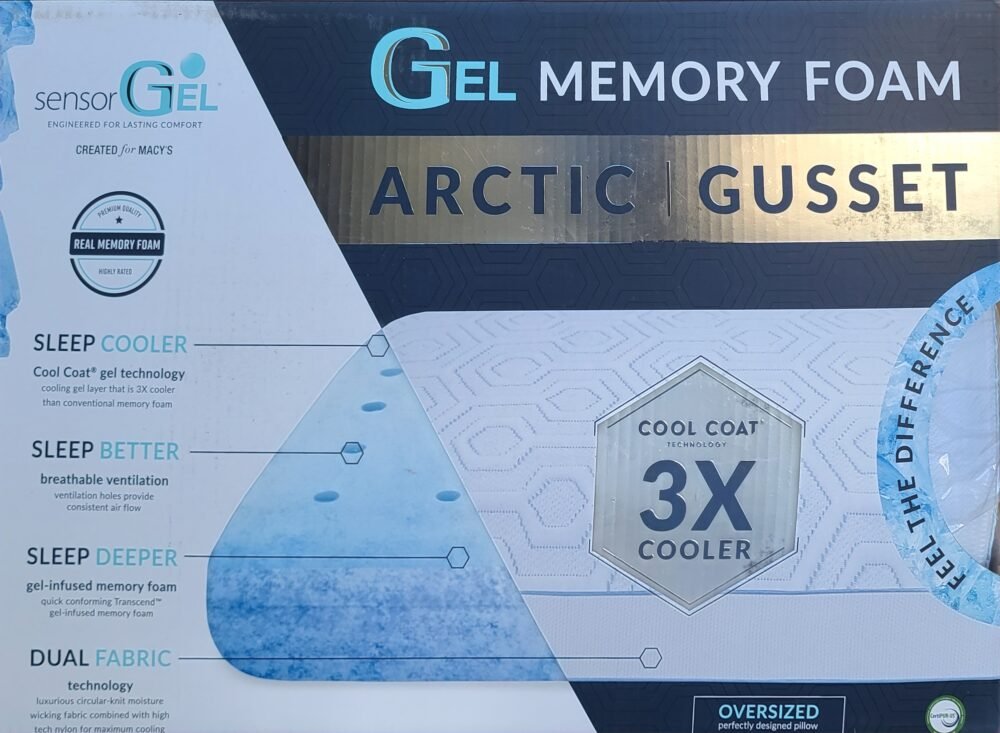 Arctic gusset Pillow Queen