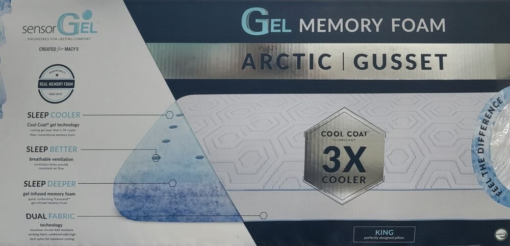 Arctic gusset Pillow Queen