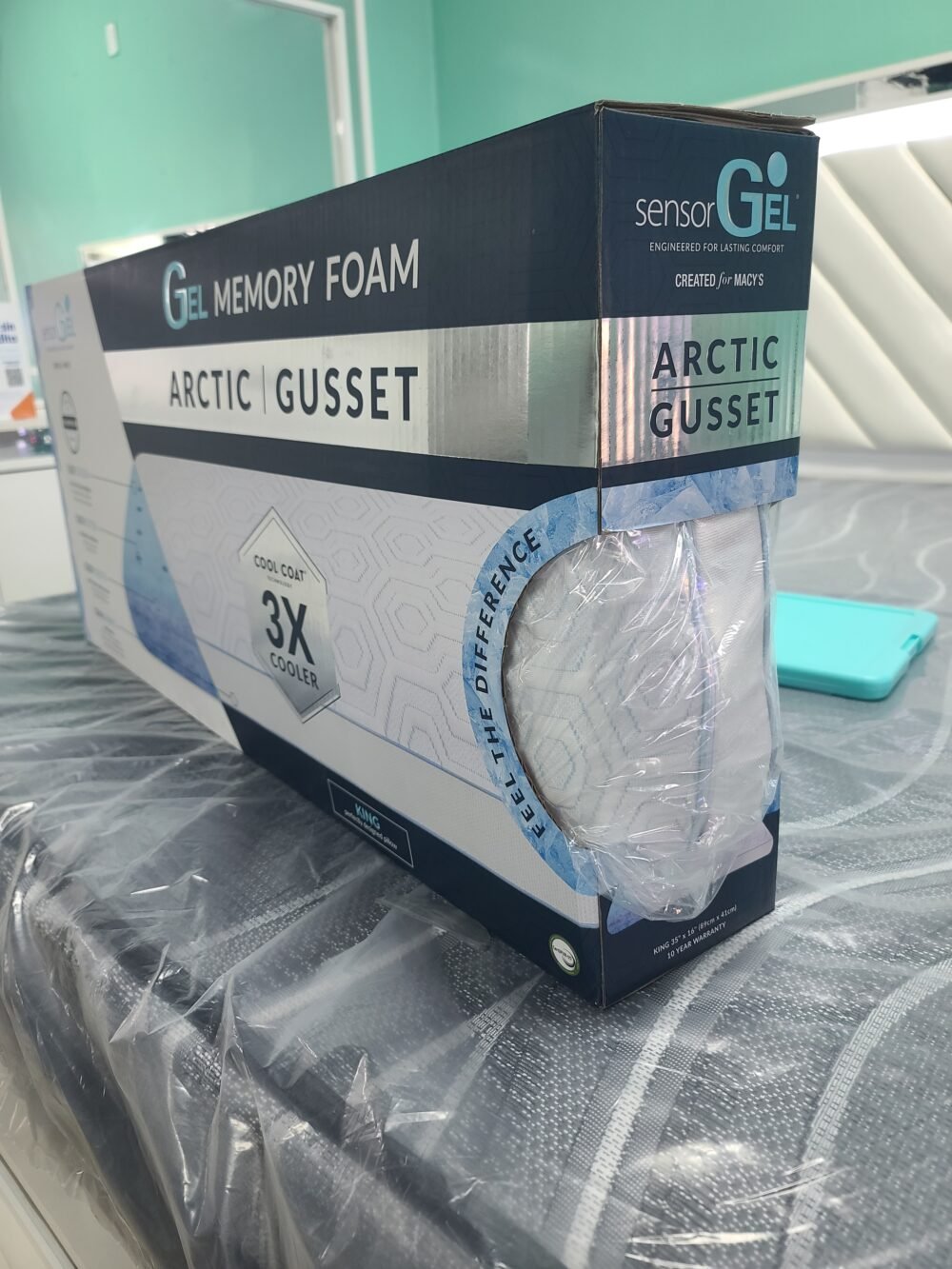 Arctic gusset Pillow Queen