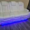 Texas white power Recliner 3 PC SET