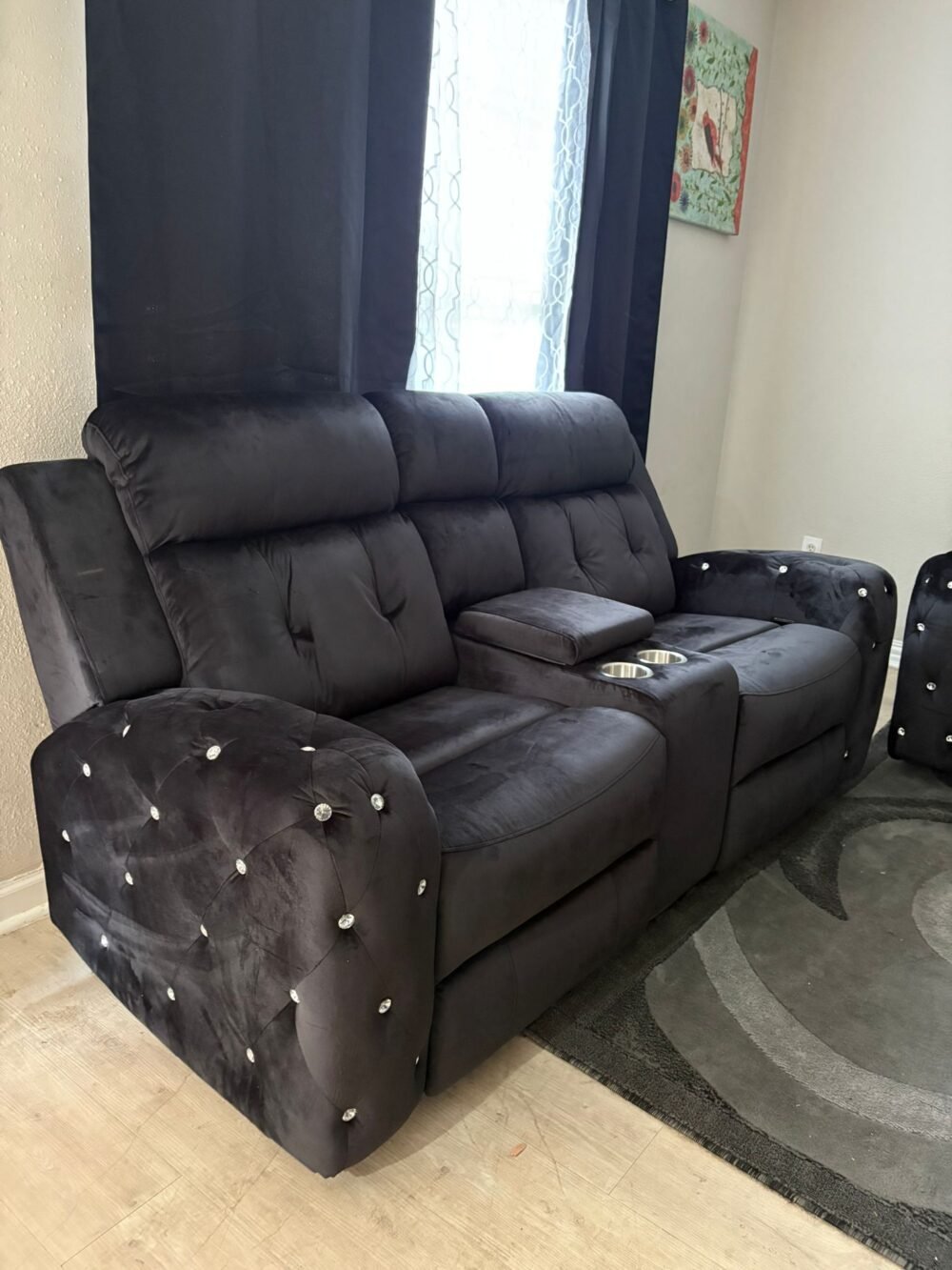 WALTER BLACK RECLINER 3 PC