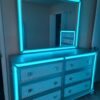 Diamond Silver  5 Pc Qeen  Bedroom