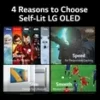 LG 77" Class 4K UHD Smart OLED C1 Series TV with AI ThinQ® OLED77C1PUB