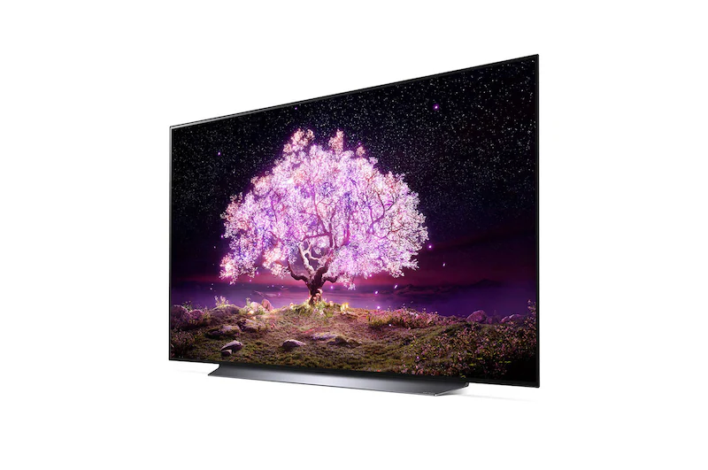 LG 77" Class 4K UHD Smart OLED C1 Series TV with AI ThinQ® OLED77C1PUB