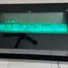 CT 0312F kristy Collection Black coffee table glass W \ Bluetooth Speaker