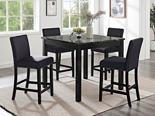 1715SET-AB LENNON 5-PK CONTR HT SET ALL BLACK